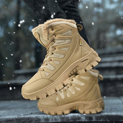 Men's Warm Snow Boots Hiking Boots Winter