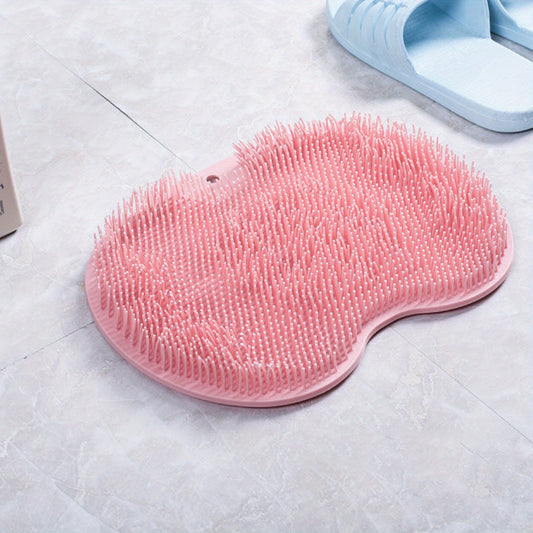 Foot & Back Shower Scrubber Silicone Bath Massage Pad