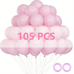 105 Light Pink Balloons Birthday Graduation Party Decorations