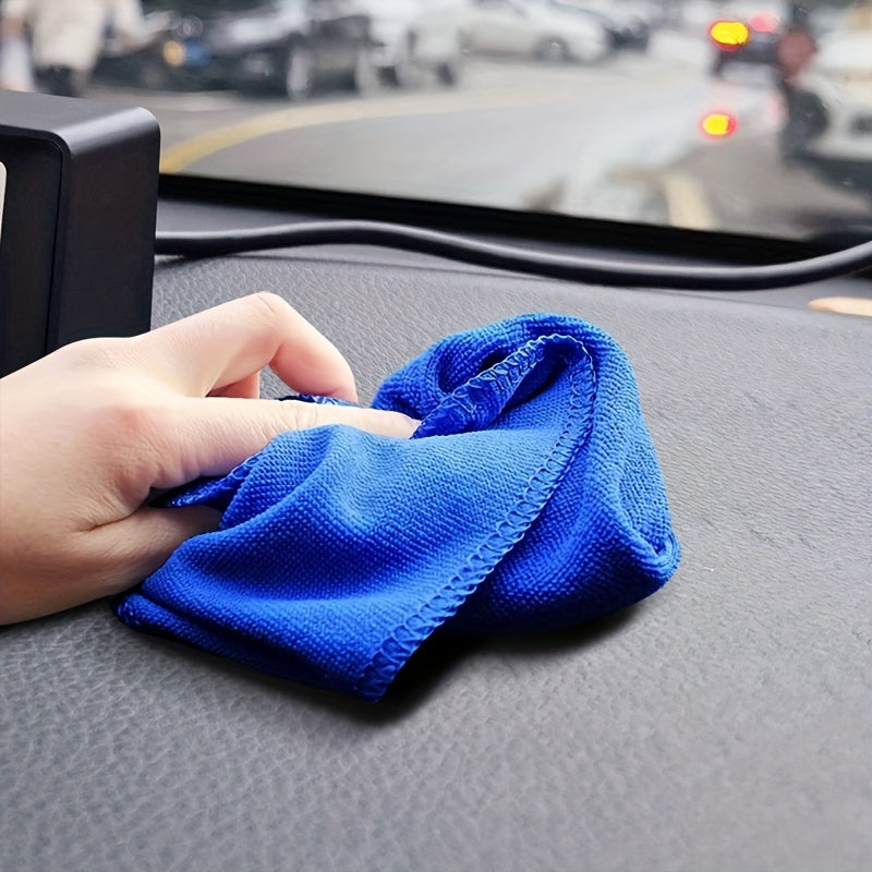 5pcs Microfibre Cleaning Towels for Car & Home - Quick Drying