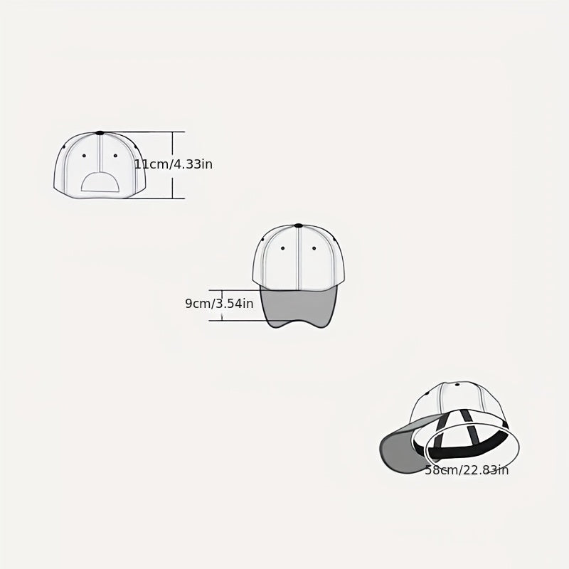 Pure Lips Pattern Men's Baseball Cap Outdoor Unisex Party Hat