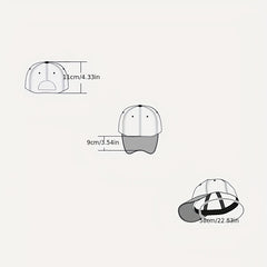 Pure Lips Pattern Men's Baseball Cap Outdoor Unisex Party Hat