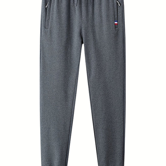 Men's Stretch Comfy Pants Solid Trousers Stylish Outdoor Wear