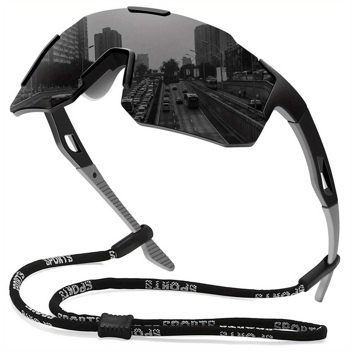 Men's Ink Polarized Sunglasses Dazzling Cycling Glasses Unisex