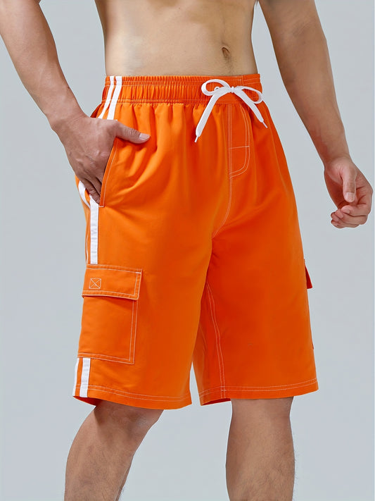 Tropical Swim Trunk Beach Shorts Men's Swimwear - Quick Drying