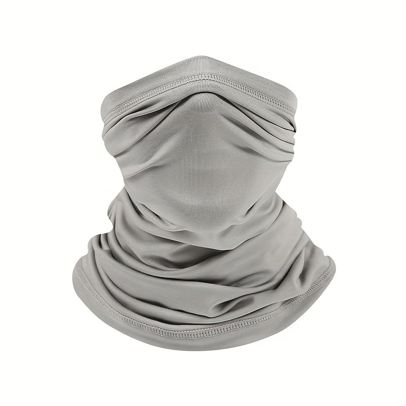 Outdoor Neck Gaiter Ice Silk Sunscreen Scarf Motorcycle Neck Cover