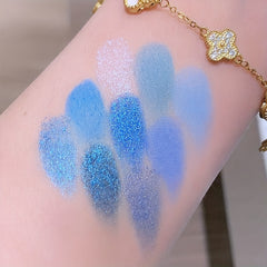 Klein Eyeshadow Palette Matte Finish Waterproof Smokey Eyeshadow