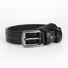 Classic Leather Belt for Work, Business & Casual Wear