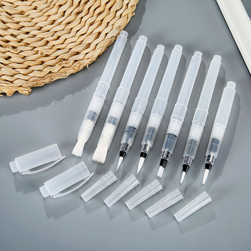 7pcs Refillable Watercolor Brush Pens Set
