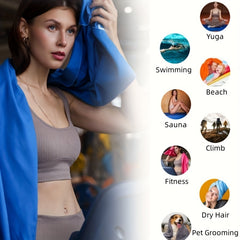 Quick Drying Microfiber Beach Towel Sandproof Soft Lightweight