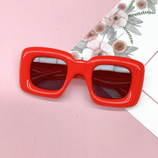 Thick Frame Y2K Sunglasses Sun Protection Party Accessories UV400