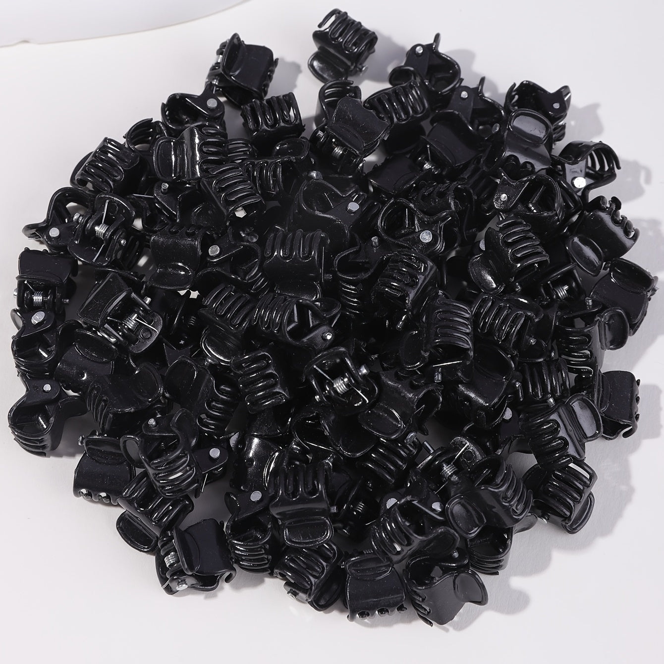 100pcs Mini Hair Claw Clip Non Slip Strong Shark Claw Braid Hair Clip