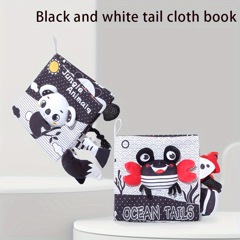 3D Christmas Cloth Book with Animals & Illustrations