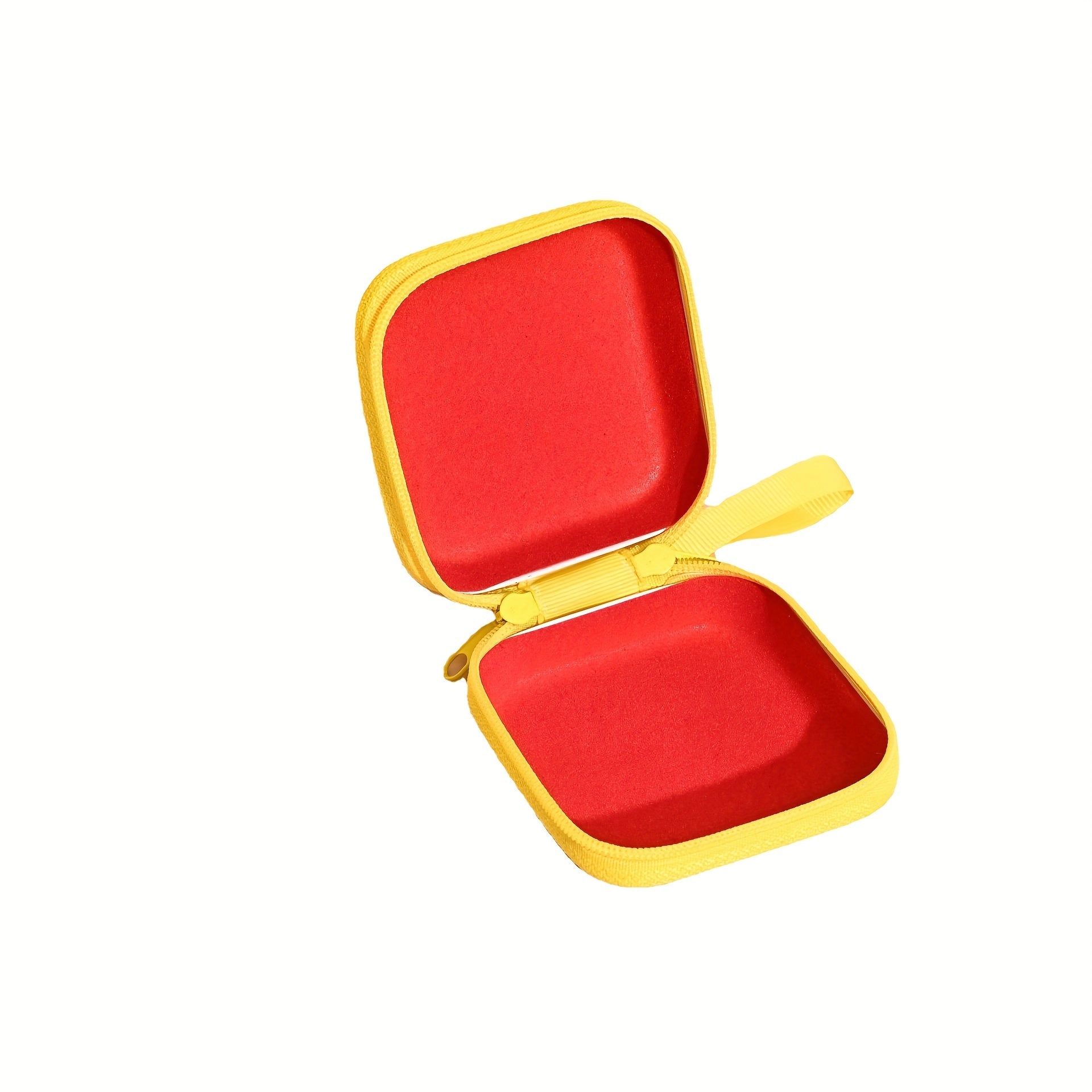 Orange Printed Cable Storage Bag
