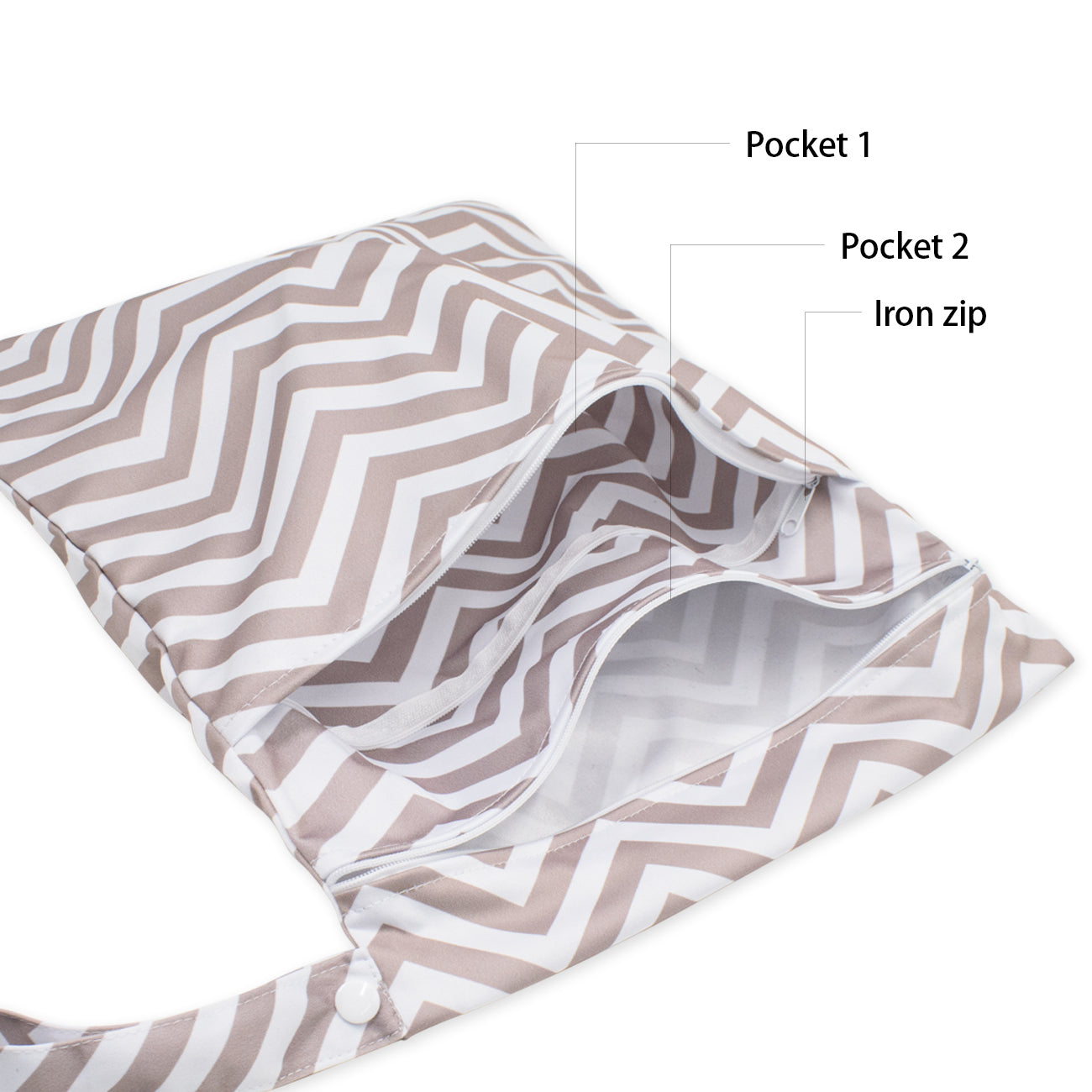Washable Reusable Diaper Nappies Bags Waterproof Cloth Swim Sport Carry Bag