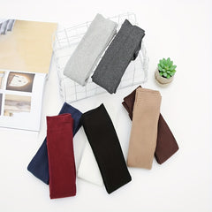 Ribbed Thigh High Socks for Women