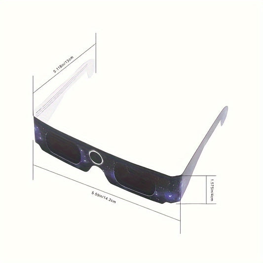 Christmas Dress Up Paper Frame Glasses Set
