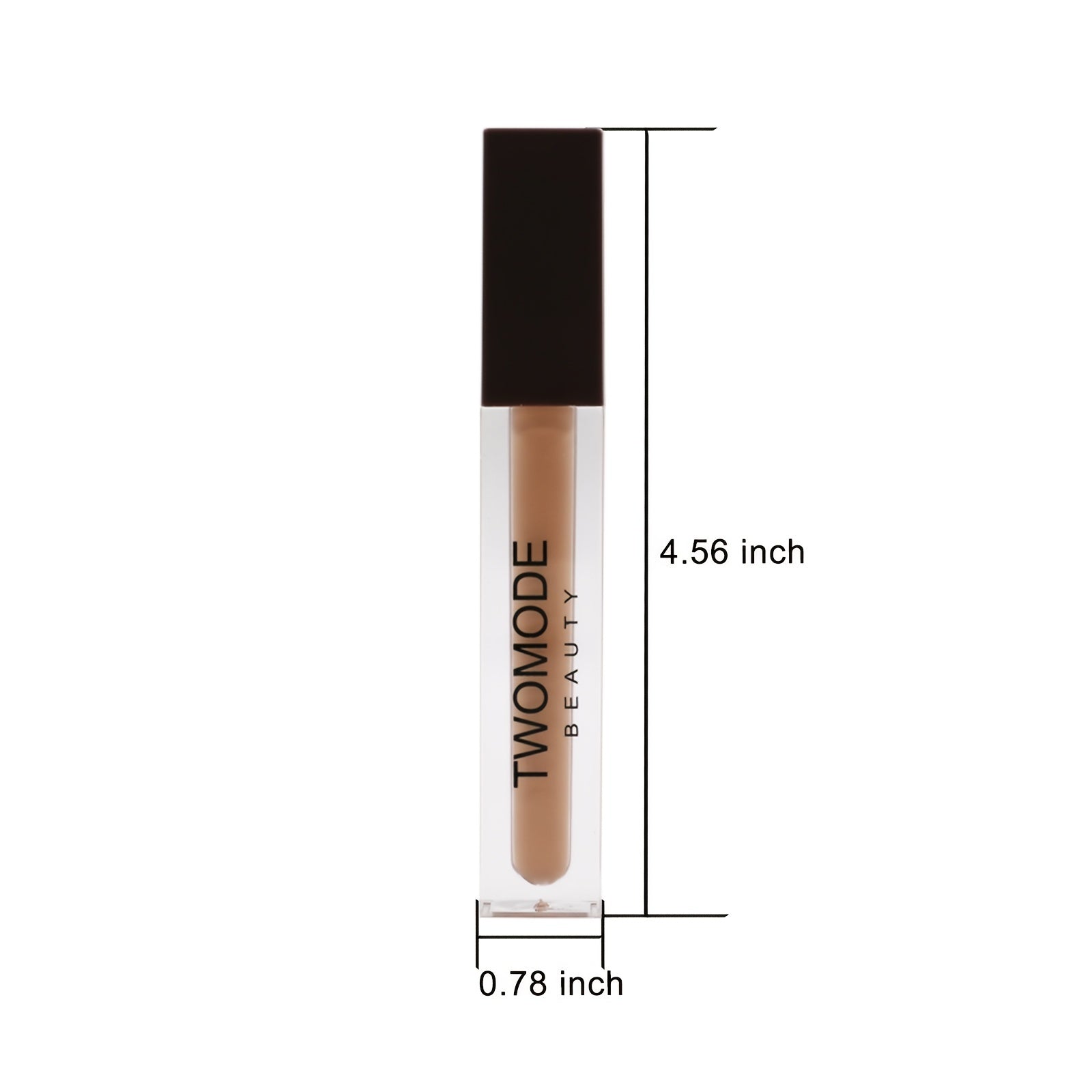 TWOMODE Liquid Concealer Waterproof Long Lasting Flawless Coverage Natural
