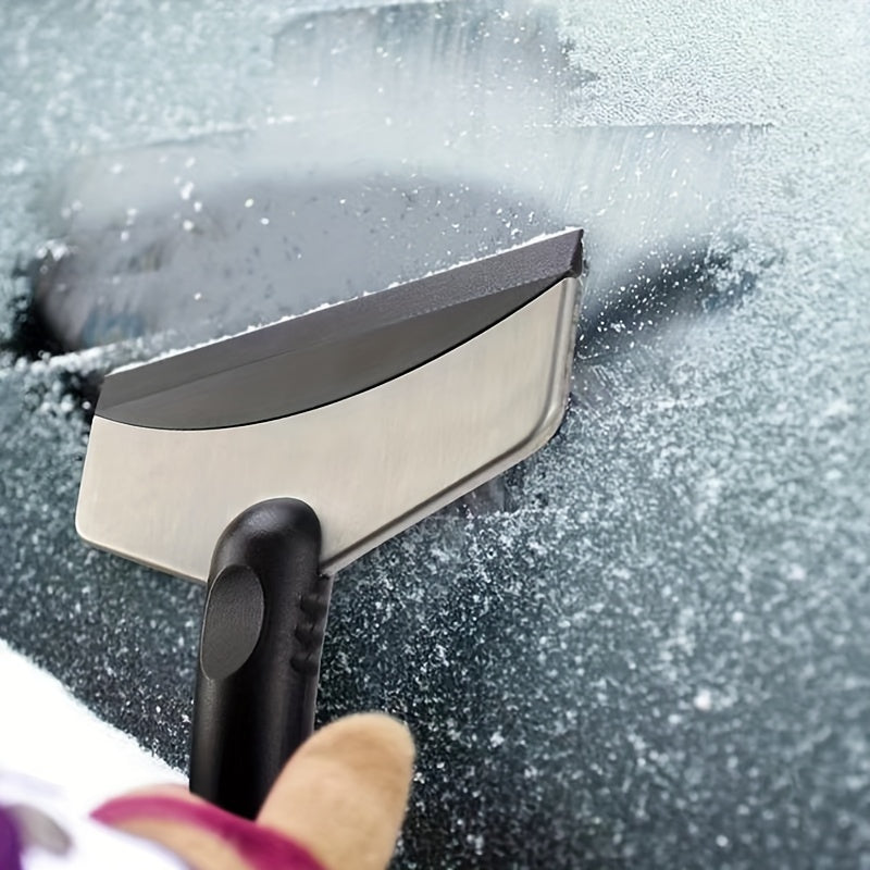 Car Snow Shovel Windshield Deicing Tool Stainless Steel