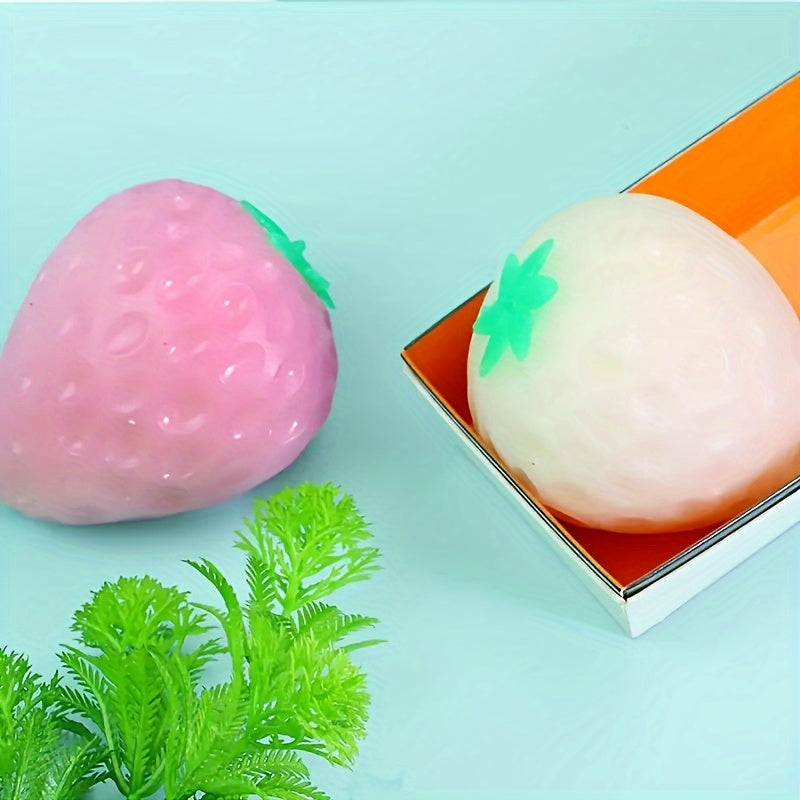 Sunlight Changing Strawberry Squeezing Toy