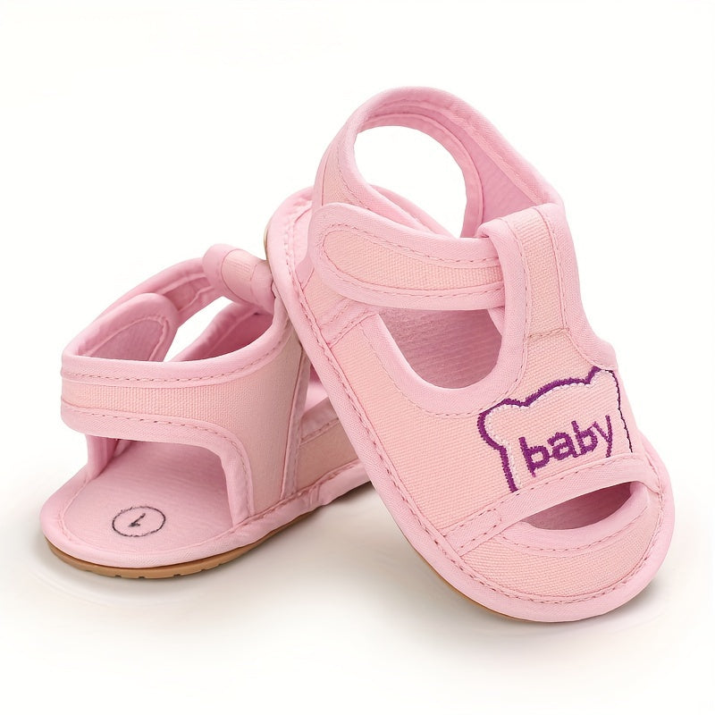 Breathable Lightweight Sandals for Baby Girls - Summer Comfort
