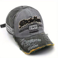 Mens Embroidered Baseball Cap in Multiple Colors