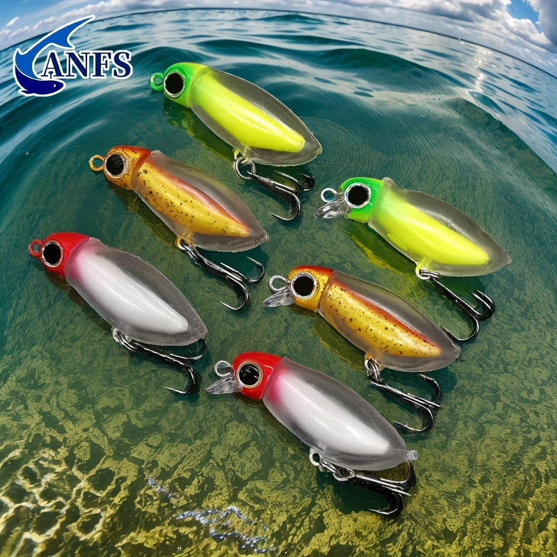 2pcs Mini Fishing Lures Insect Baits Pencil Minnow Lure Tackle