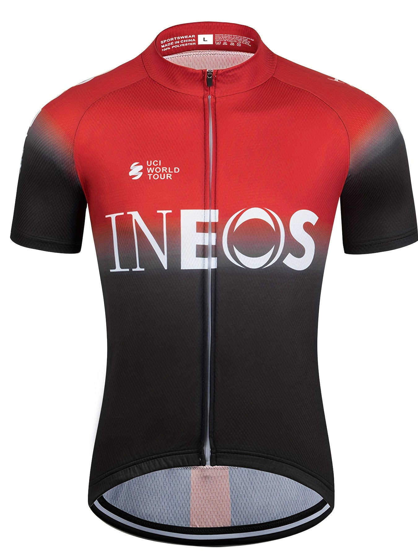 Stylish Gradient Cycling Jersey with Rear Pocket for Men & Women