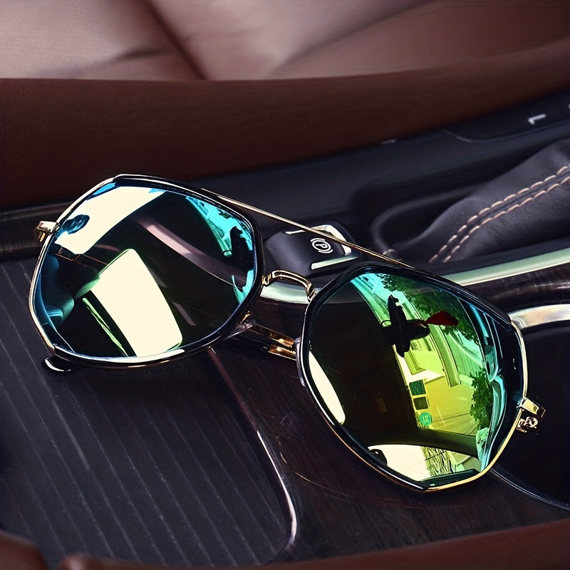 UV Resistant Reflective Frog Sunglasses for Sports & Riding