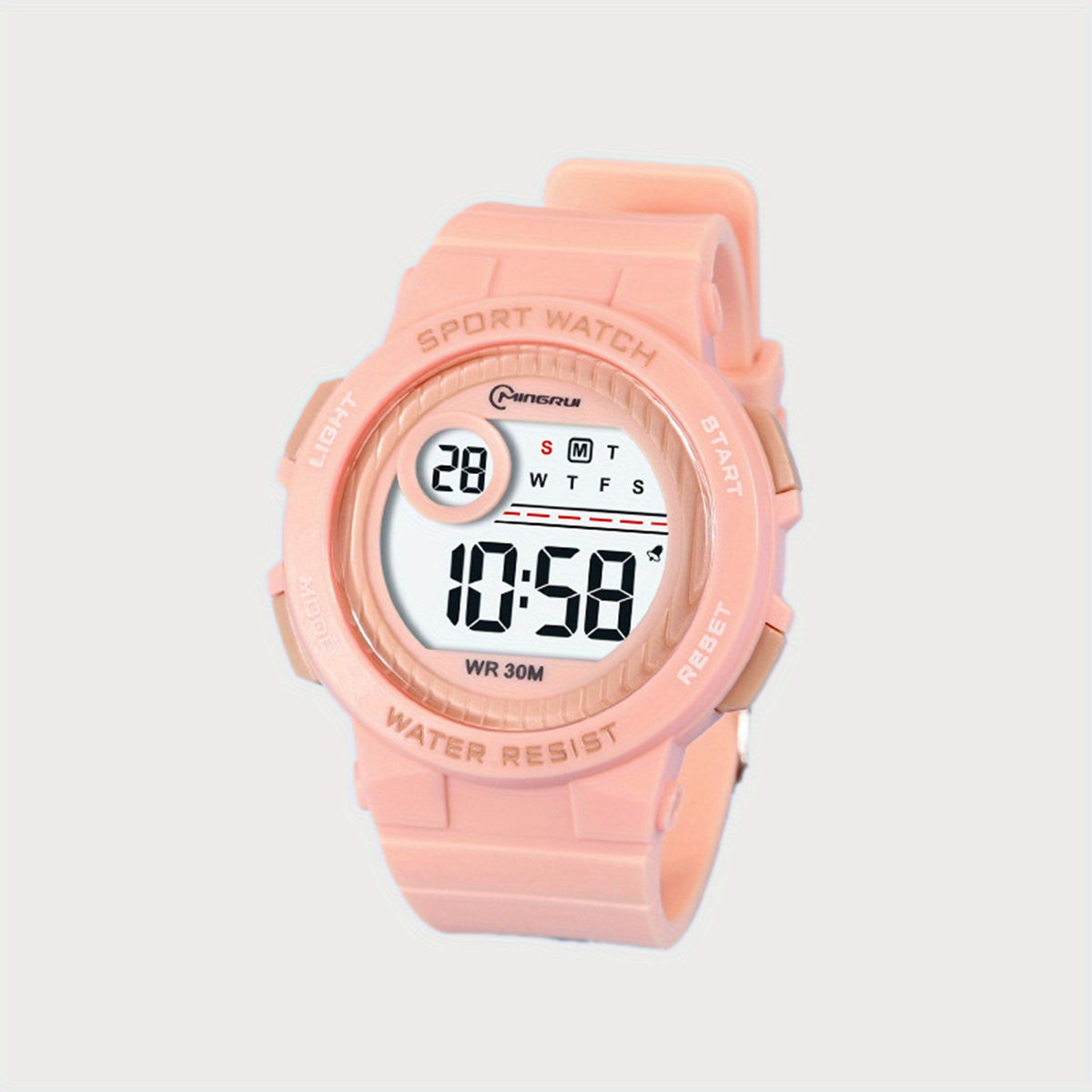 Electronic Watch Night Glow alarm Clock calendar stopwatch Functional