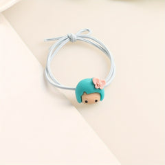 Cartoon Girl Hair Tie Hair Rope High Elasticity No Damage To Hair For Girls