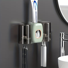 Automatic Toothpaste Squeezer with Cup & Holder