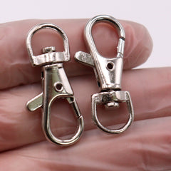 50pcs Vintage Lobster Clasp Pendants DIY Jewelry Accessory