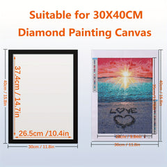 Soft Diamond Painting Frames 30x48/40x64 - Self Adhesive Diamond Art Frames