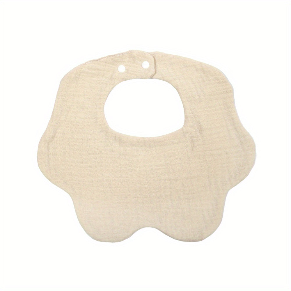 360 Rotate Organic Baby Bibs Newborn Muslin Bibs For Teething And Drooling