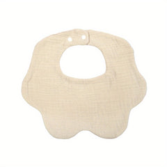 360 Rotate Organic Baby Bibs Newborn Muslin Bibs For Teething And Drooling
