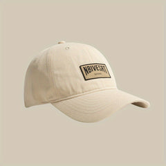 Japanese Retro Soft Top Baseball Cap Patched Sunshade Peaked Cap