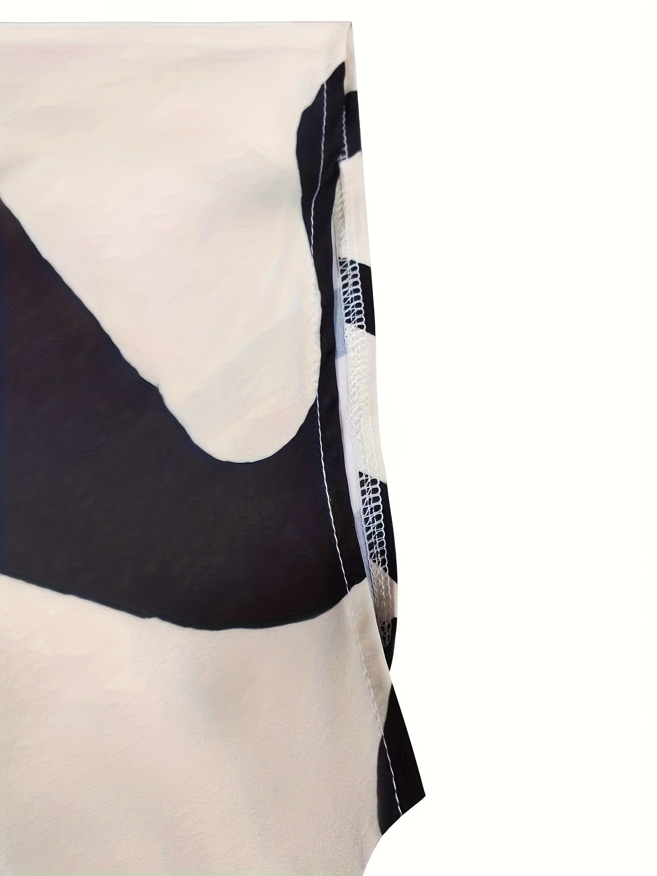  Graffiti Print Short Sleeve Surplice Neck Romper