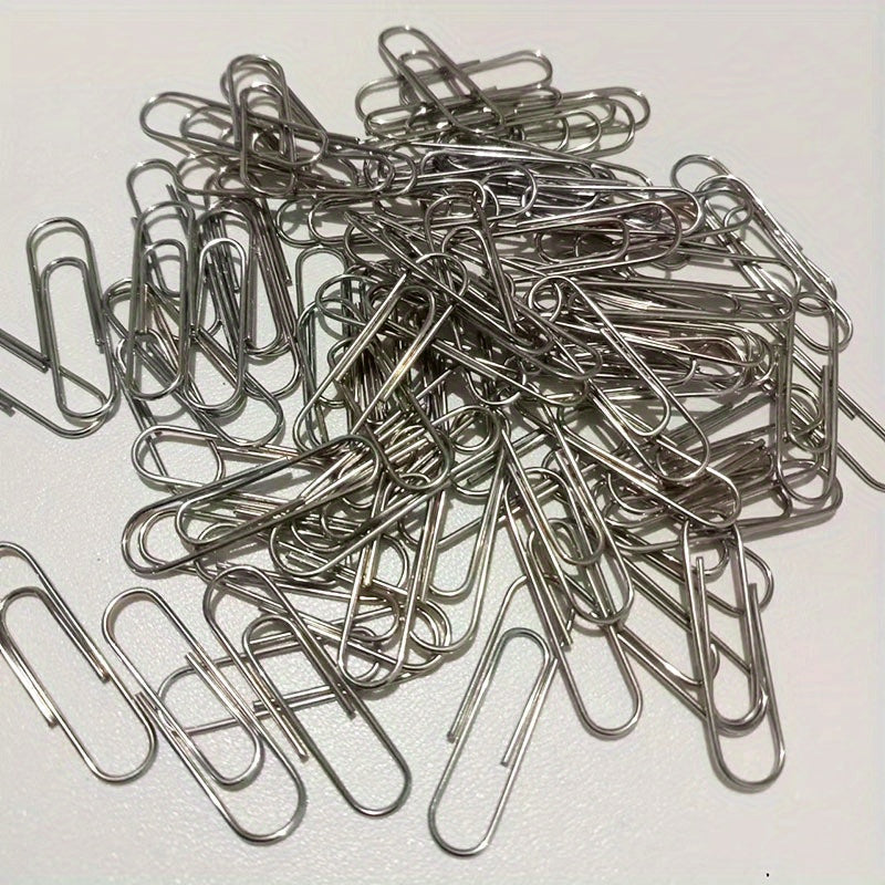 80pcs No 3 Metal Paper Clip Stationery