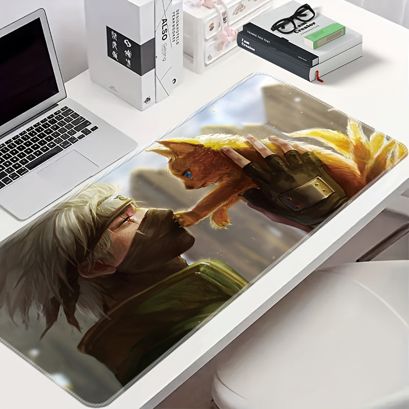 Extended Gaming Mouse Pad Large Non Slip Mousepad Waterproof Keyboard Mat
