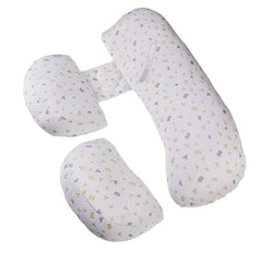 Adjustable H-Shaped Maternity Support Cushion for Expectant Mothers