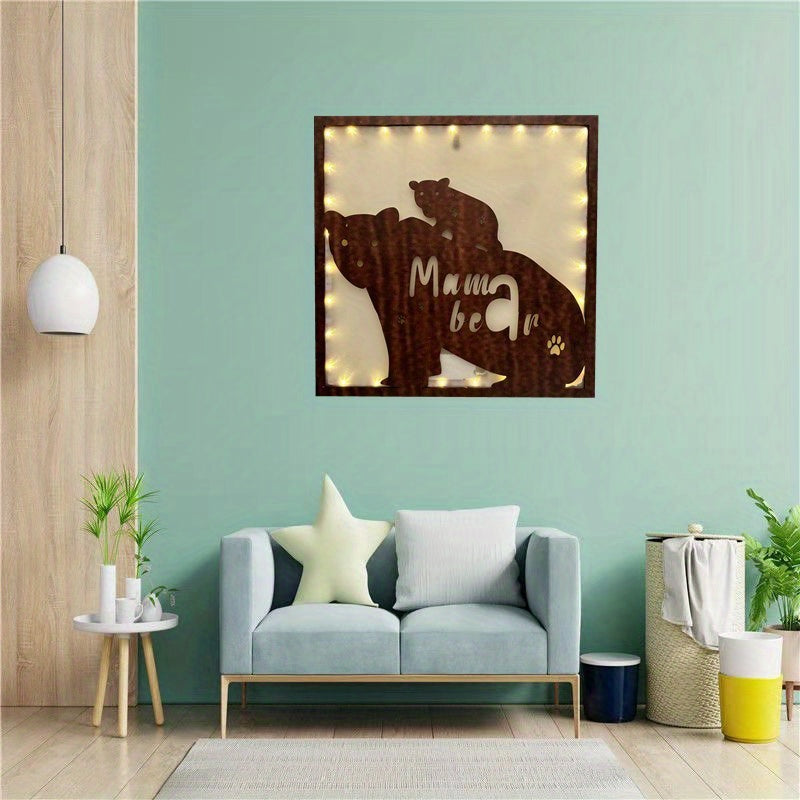 LED Creative Wooden Board Butterfly Series Hanging Light