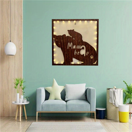 LED Creative Wooden Board Butterfly Series Hanging Light