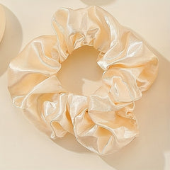 6pcs Soft Style Satin Scrunchies Hair Rope Ponytail Holder Hair Tie
