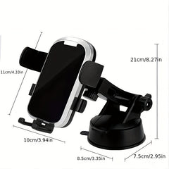Automatic Lock Suction Cup Car Phone Holder