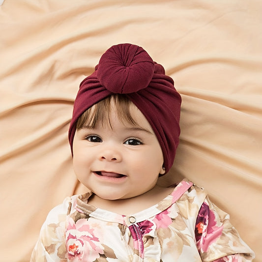 Baby Summer Knitted Donut Hat, Size 18, 0-3 Years