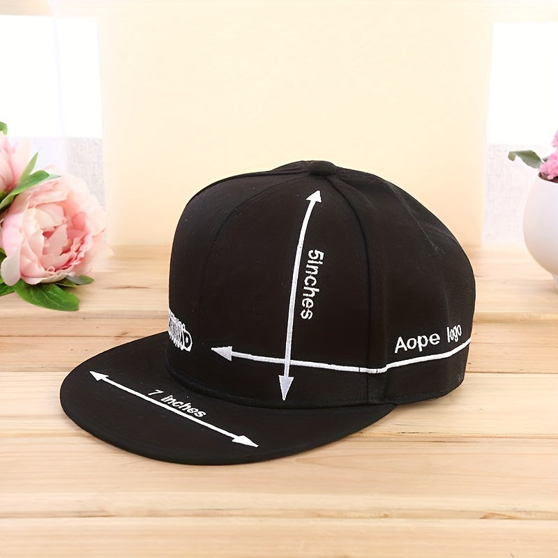 Fashionable Baseball Cap Flat Hip hop Hat For Couple Men And Women