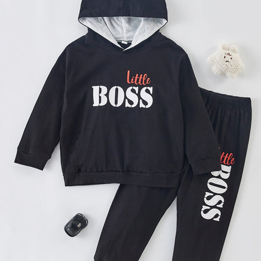 Toddler Boy Hoodie & Jogger Pants Set