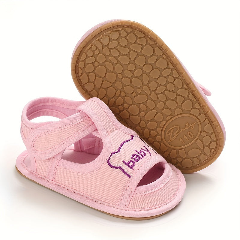 Breathable Lightweight Sandals for Baby Girls - Summer Comfort