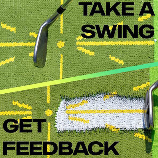 Golf Training Mat For Swing Detection & Analysis